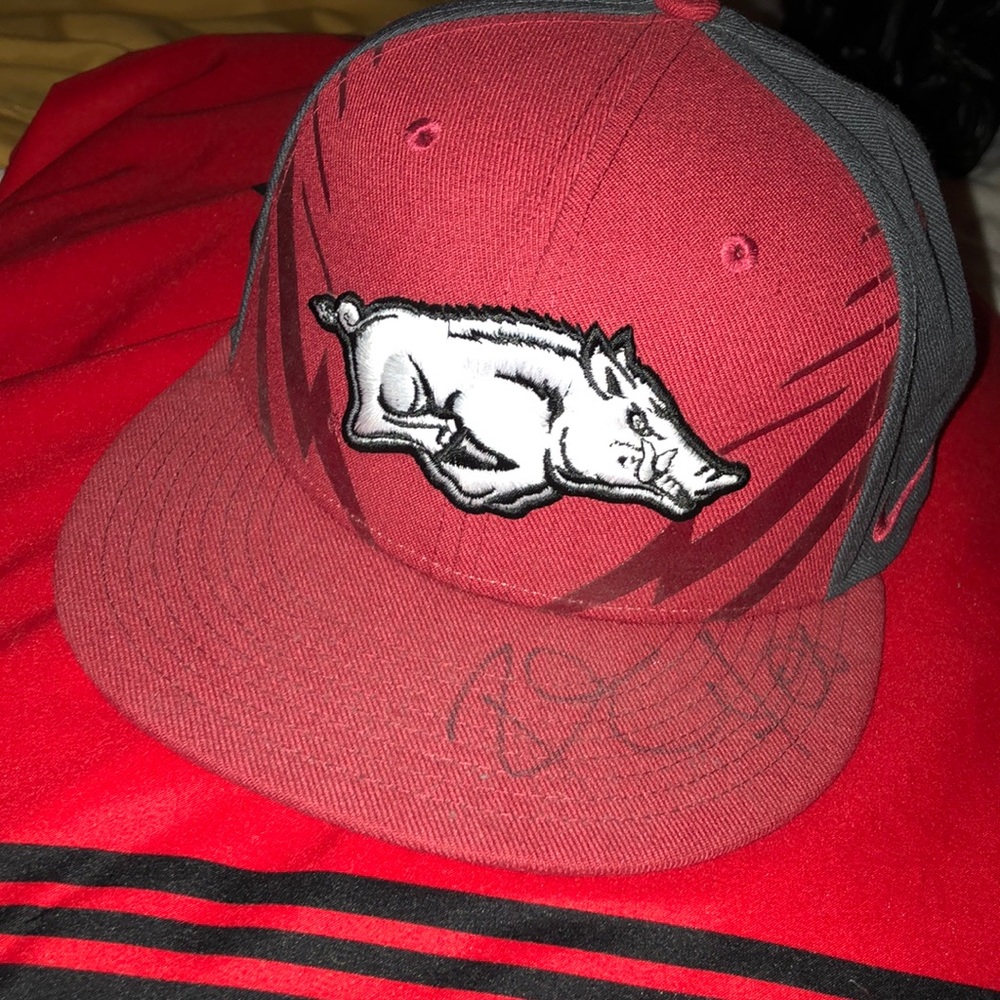 Autographed Arkansas Razorback SnapBack
